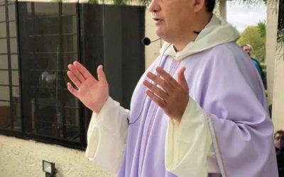 Misa de fin de año en Parque Azul 2021